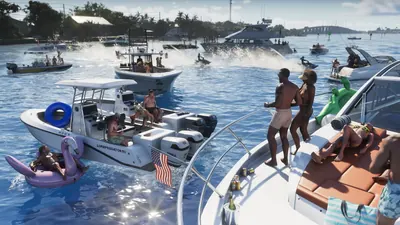 Cayos de Leónida, imagen oficial de GTA VI