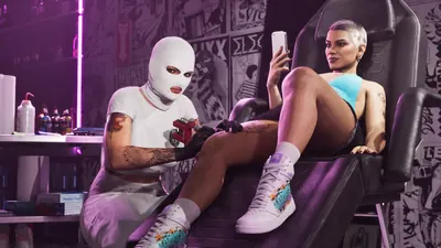Estudio Electric Fang Tattoo (edición Ultimate), imagen oficial de GTA VI
