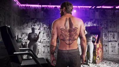 Estudio Electric Fang Tattoo (edición Ultimate), imagen oficial de GTA VI