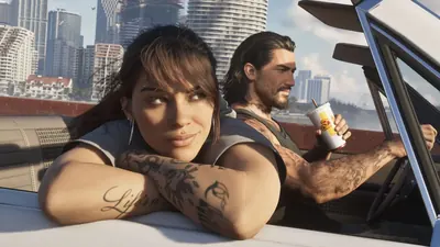 Jason y Lucía, imagen oficial de GTA VI