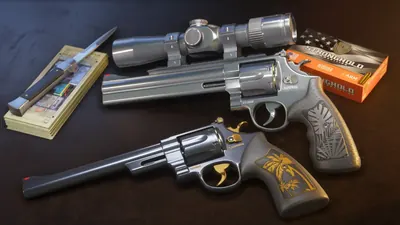 Revólveres Hawk & Little Morgan (edición Ultimate), imagen oficial de GTA VI